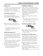 Preview for 15 page of Miele K 8682 SD Operating And Installation Manual