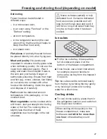 Preview for 27 page of Miele K 9122 Ui Operating And Installation Instructions