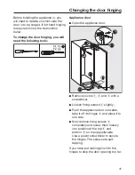 Предварительный просмотр 47 страницы Miele K 9122 Ui Operating And Installation Instructions