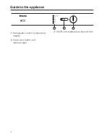 Preview for 4 page of Miele K 9212 I Operating And Installation Instructions