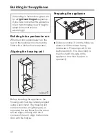 Preview for 42 page of Miele K 9212 I Operating And Installation Instructions