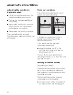 Предварительный просмотр 24 страницы Miele K 9454 iF Operating And Installation Manual