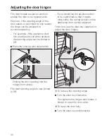 Предварительный просмотр 42 страницы Miele K 9454 iF Operating And Installation Manual