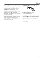 Preview for 17 page of Miele K 9457 iD-4 Operating And Installation Manual