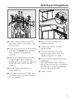 Предварительный просмотр 51 страницы Miele K 9457 iD-4 Operating And Installation Manual