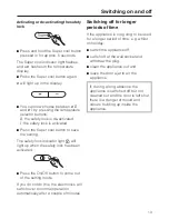 Предварительный просмотр 13 страницы Miele K 9552 iD Operating And Installation Instructions