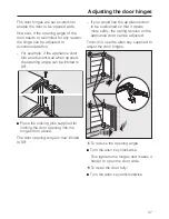 Предварительный просмотр 37 страницы Miele K 9552 iD Operating And Installation Instructions