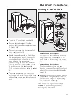 Предварительный просмотр 43 страницы Miele K 9552 iD Operating And Installation Instructions