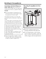 Предварительный просмотр 44 страницы Miele K 9552 iD Operating And Installation Instructions