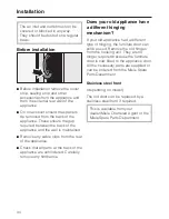 Preview for 34 page of Miele K 9552 iD Operating And Installation Manual