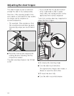 Preview for 44 page of Miele K 9554 iDF Operating And Installation Instruction