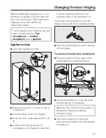 Предварительный просмотр 45 страницы Miele K 9554 iDF Operating And Installation Instruction