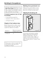 Предварительный просмотр 48 страницы Miele K 9554 iDF Operating And Installation Instruction