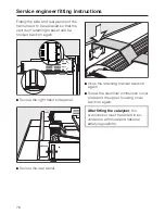 Preview for 78 page of Miele K303 Instructions Manual