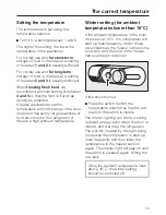 Предварительный просмотр 15 страницы Miele KD 1211 S Operating And Installation Instructions