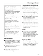 Preview for 25 page of Miele KD 1211 S Operating And Installation Instructions