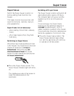 Preview for 15 page of Miele KD 12823 S Operating And Installation Manual