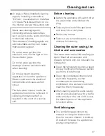 Preview for 27 page of Miele KD 12823 S Operating And Installation Manual