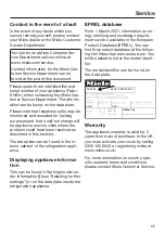 Preview for 65 page of Miele KD 4050 E el Active Operating Instructions Manual