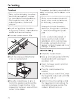 Preview for 24 page of Miele KD 673 i Operating And Installation Manual