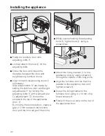 Preview for 40 page of Miele KD 673 i Operating And Installation Manual