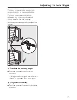 Preview for 41 page of Miele KD 673 i Operating And Installation Manual