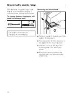 Preview for 42 page of Miele KDN 12623 S -1 Operating And Installation Instructions