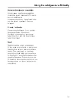 Preview for 19 page of Miele KDN 12823 S Operating And Installation Manual