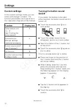 Предварительный просмотр 12 страницы Miele KF 18 SF Series Operating And Installation Instructions