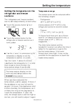 Preview for 15 page of Miele KF 18 SF Series Operating And Installation Instructions