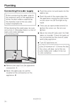 Предварительный просмотр 78 страницы Miele KF 18 SF Series Operating And Installation Instructions