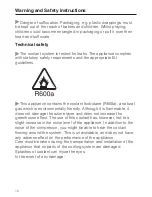 Preview for 10 page of Miele KF 1801 Vi Operating And Installation Instructions