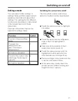 Preview for 21 page of Miele KF 1801 Vi Operating And Installation Instructions