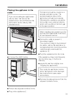 Preview for 83 page of Miele KF 1801 Vi Operating And Installation Instructions