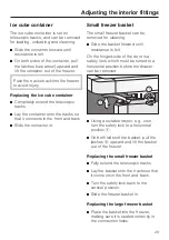 Предварительный просмотр 29 страницы Miele KF 1803 SF Operating And Installation Instructions