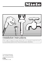 Preview for 52 page of Miele KF 1803 SF Operating And Installation Instructions