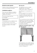 Предварительный просмотр 57 страницы Miele KF 1803 SF Operating And Installation Instructions