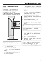 Preview for 69 page of Miele KF 1803 SF Operating And Installation Instructions