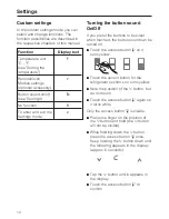 Preview for 12 page of Miele KF 1803 Vi Operating And Installation Instructions