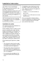 Preview for 16 page of Miele KF 2801 SF Operating And Installation Instructions