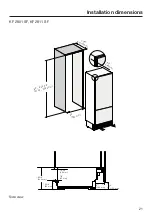 Preview for 21 page of Miele KF 2801 SF Operating And Installation Instructions