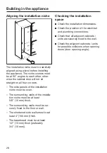 Preview for 28 page of Miele KF 2801 SF Operating And Installation Instructions