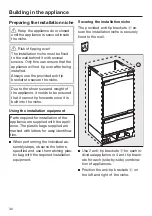 Предварительный просмотр 30 страницы Miele KF 2801 SF Operating And Installation Instructions