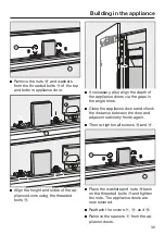 Предварительный просмотр 39 страницы Miele KF 2801 SF Operating And Installation Instructions