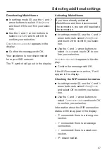 Предварительный просмотр 67 страницы Miele KF 2801 SF Operating And Installation Instructions