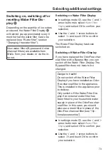 Preview for 73 page of Miele KF 2801 SF Operating And Installation Instructions