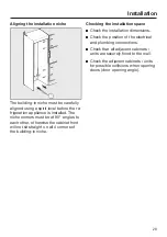 Preview for 29 page of Miele KF 2801 Vi Operating And Installation Instructions