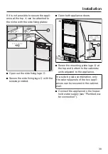 Preview for 39 page of Miele KF 2801 Vi Operating And Installation Instructions