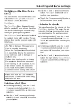 Preview for 75 page of Miele KF 2801 Vi Operating And Installation Instructions