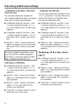 Preview for 76 page of Miele KF 2801 Vi Operating And Installation Instructions